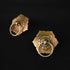vintage brass pull handles