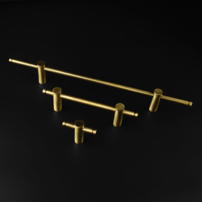 Arden Antique Brass Adjustable Cabinet Wardrobe Pull and Handle