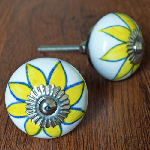 Summer Harvest Ceramic Knob For Drawers