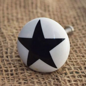 Lonestar Ceramic Kitchen Cabinet Knob Pull