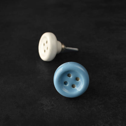 Bouton White Ceramic Dresser Drawer Knob