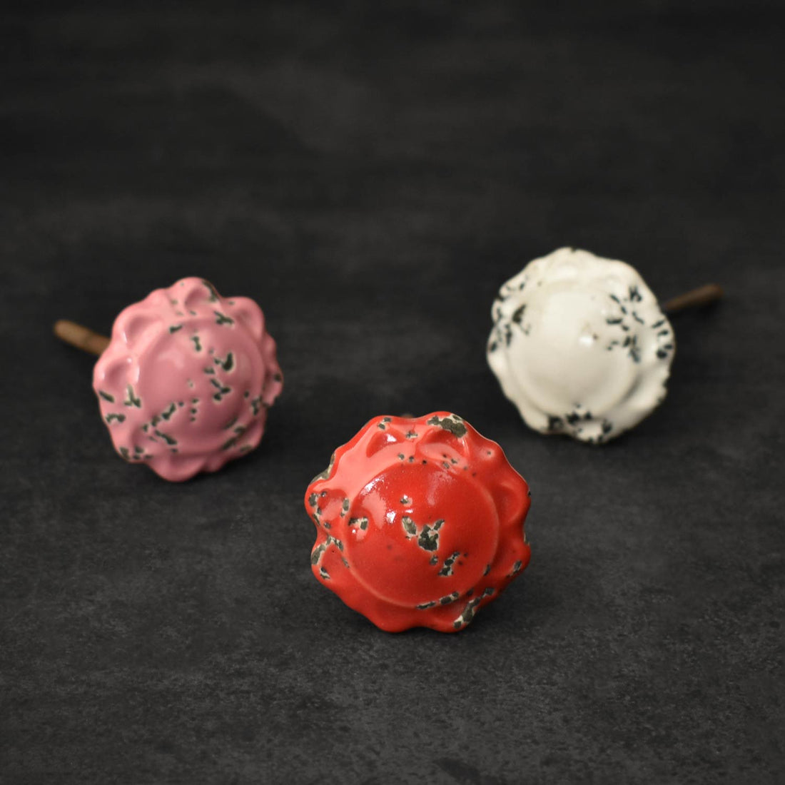 shabby chic ceramic drawer knob