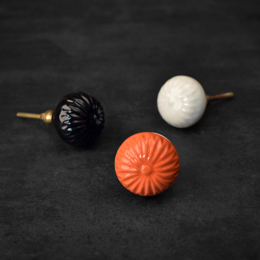 Cappadocia Round Ceramic Wardrobe Drawer Knob