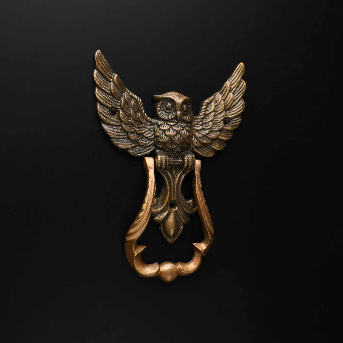 Ember Owl Door Knocker