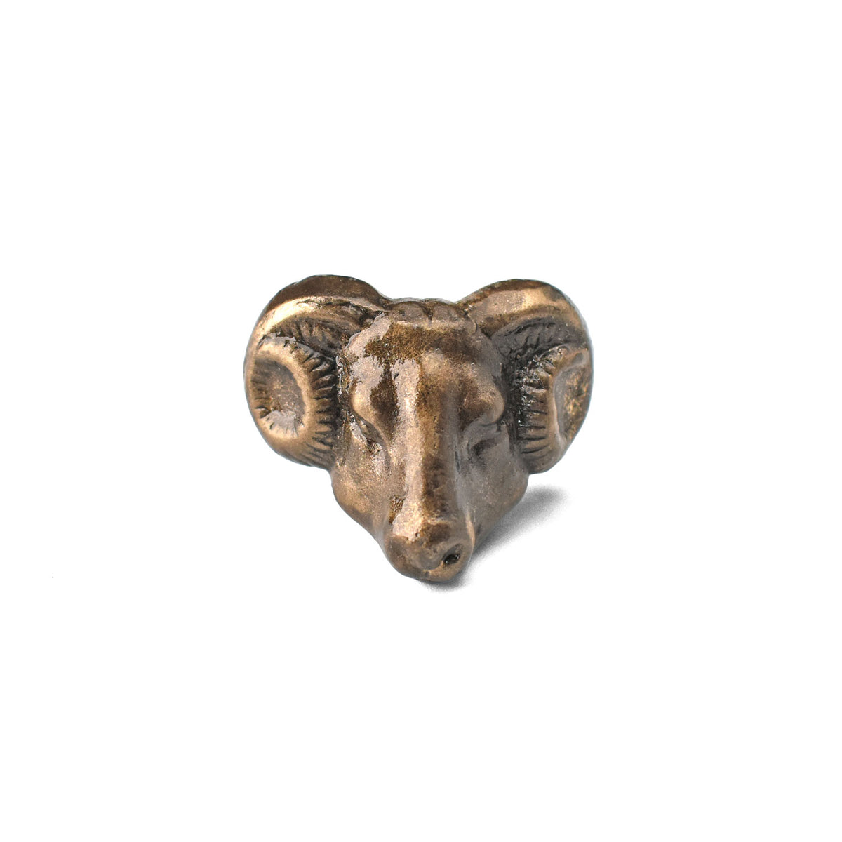 Ember Goat Cabinet Knob