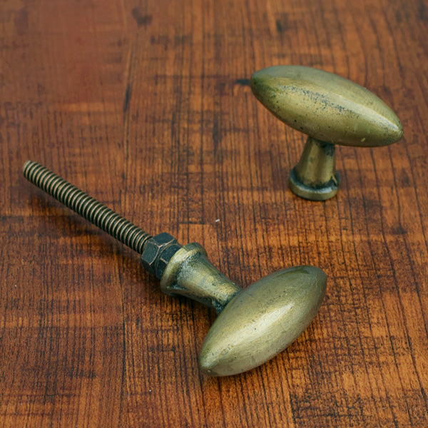 brass knobs