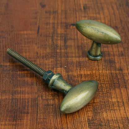 brass knobs