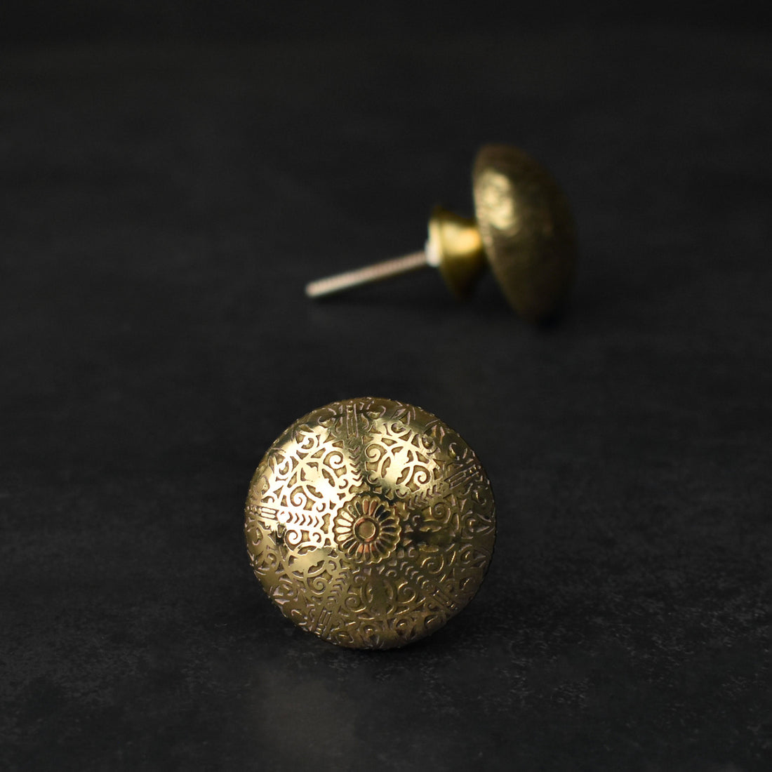brass knob