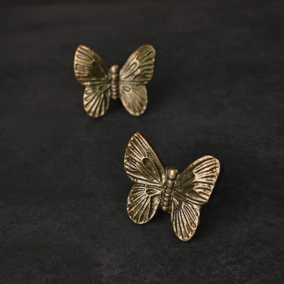 butterfly metal knob