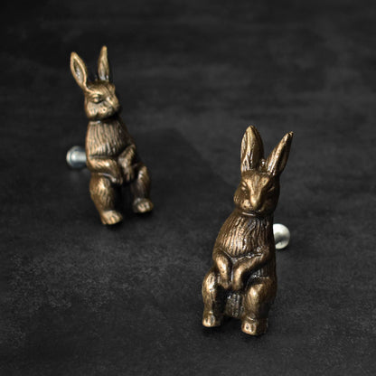 Abbie Rabbit Cabinet Drawer Knob Pull