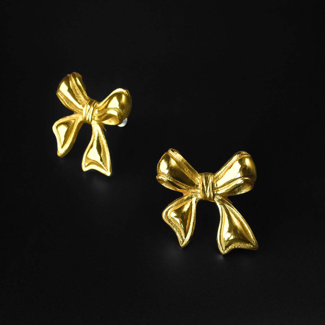 Tresse Gold Bowtie Cabinet Drawer Knob Pull