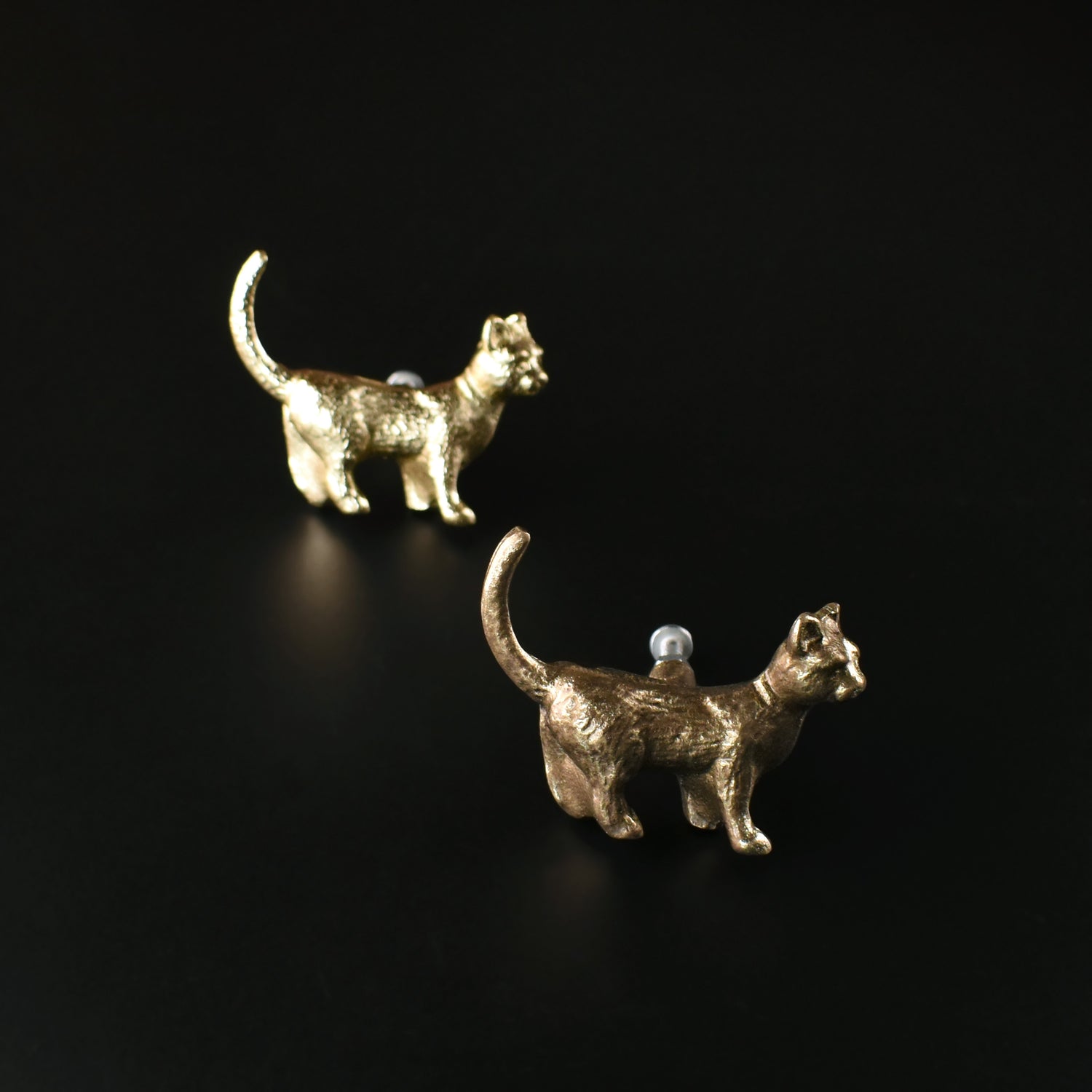 Tilly Metal Cat Kids Cabinet Drawer Knob