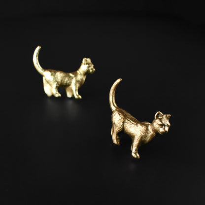 Tilly Metal Cat Kids Cabinet Drawer Knob