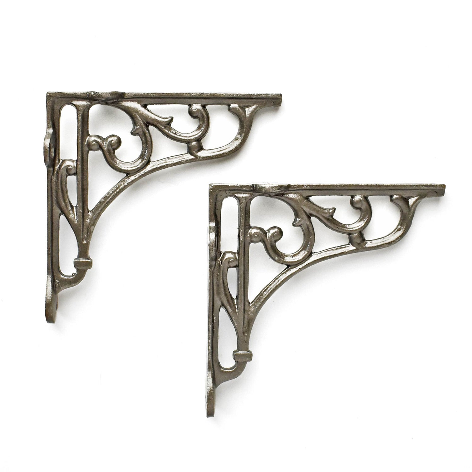 decorative iron shelf bracket