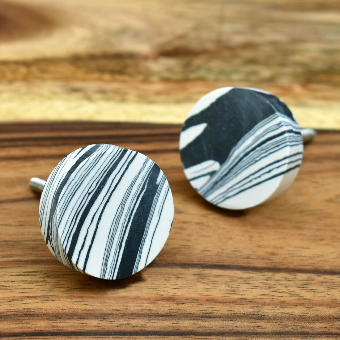 Noir Stone Cabinet Drawer Knob