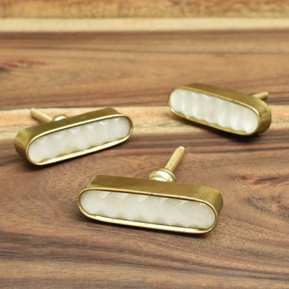 brass stone knobs for drawers