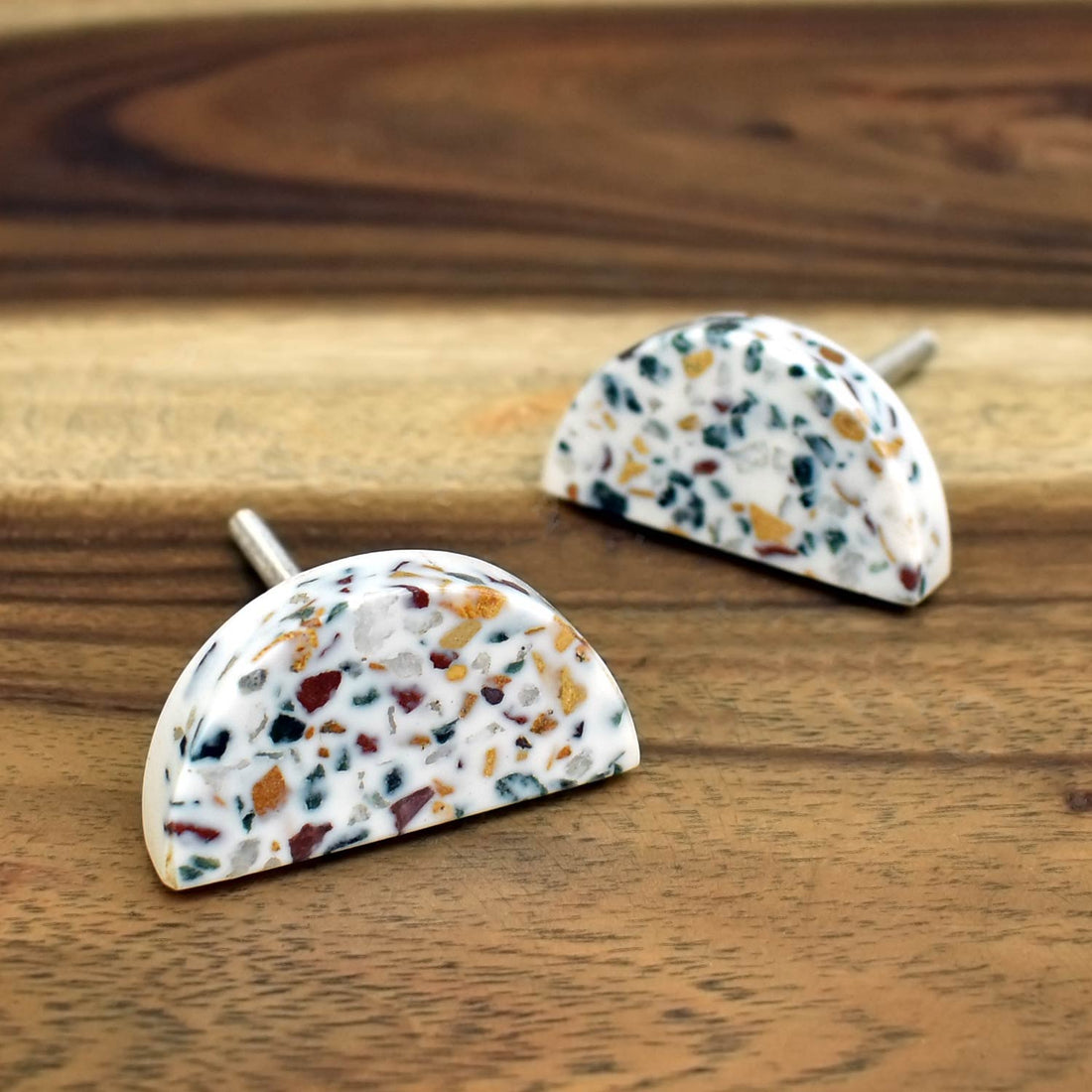 Luna Terrazzo Cabinet Drawer Knob Handle