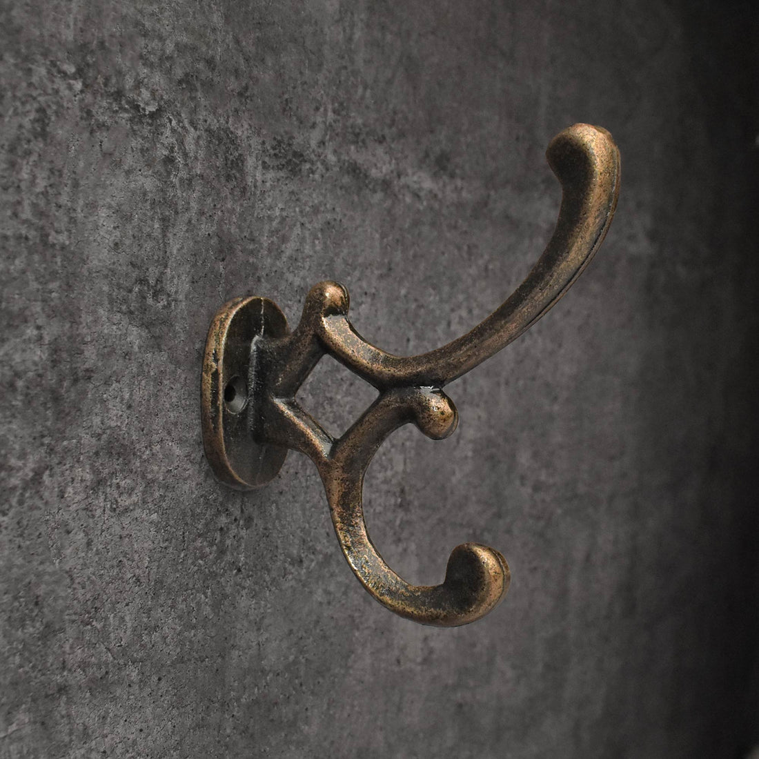 victorian cast iron wall hook