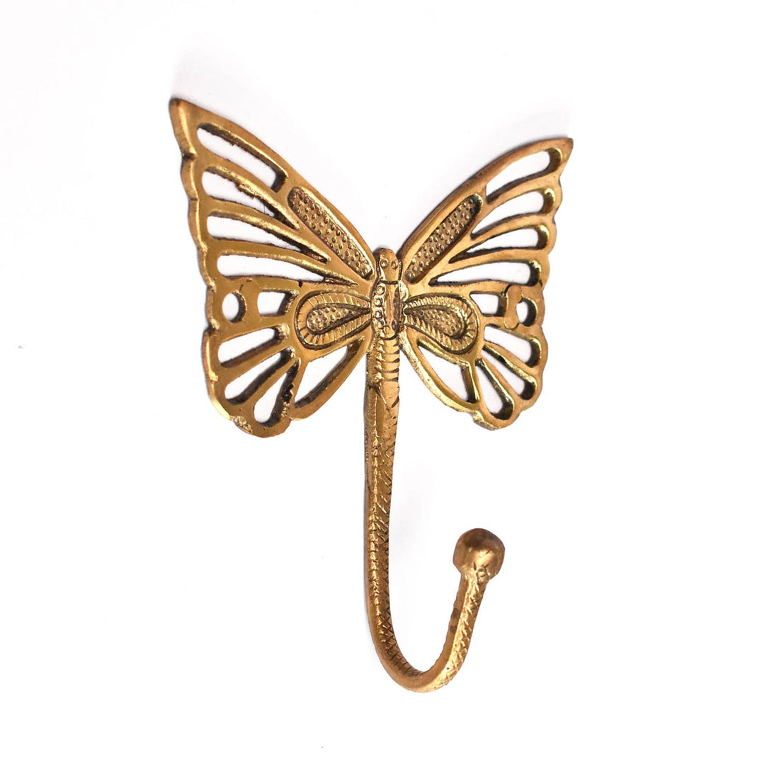 butterfly brass keys hook hanger