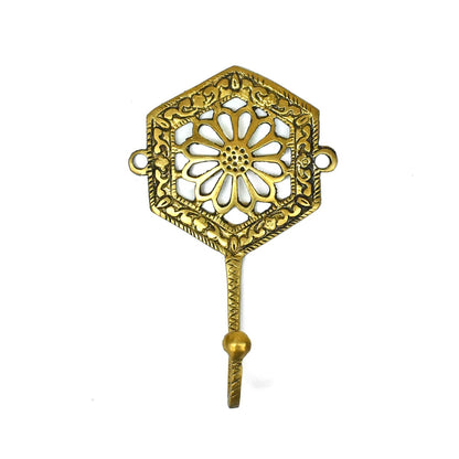 Belleville Solid Brass Wall Hook Keys Hanger