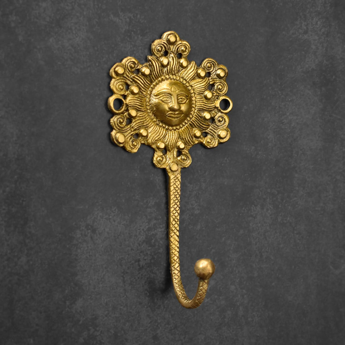 Vivasvan Brass Wall Hook Keys Hook Hanger