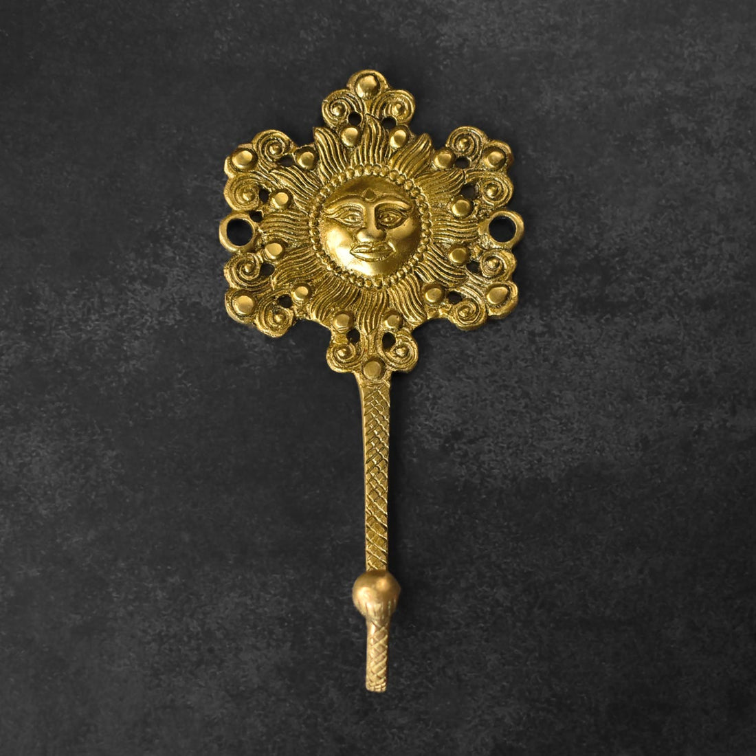 Vivasvan Brass Wall Hook Keys Hook Hanger