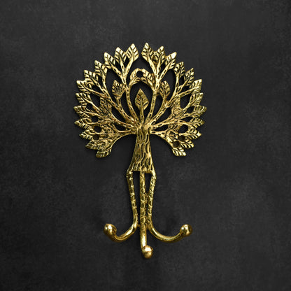Aaranya Gold Tree of Life Keys Hook Hanger