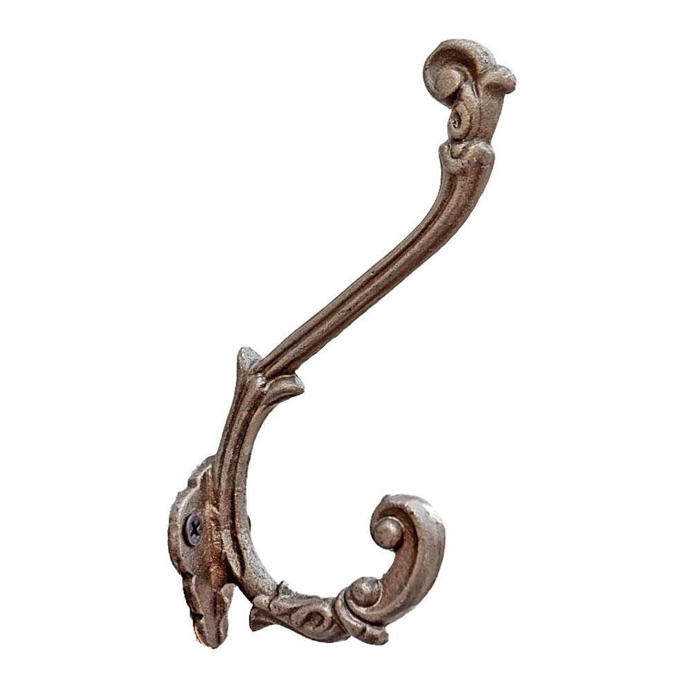 victorian cast iron coat and wall hook