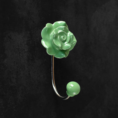 Milky Rose Coat Wall Hook