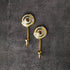 brass pearl wall hook coat hook