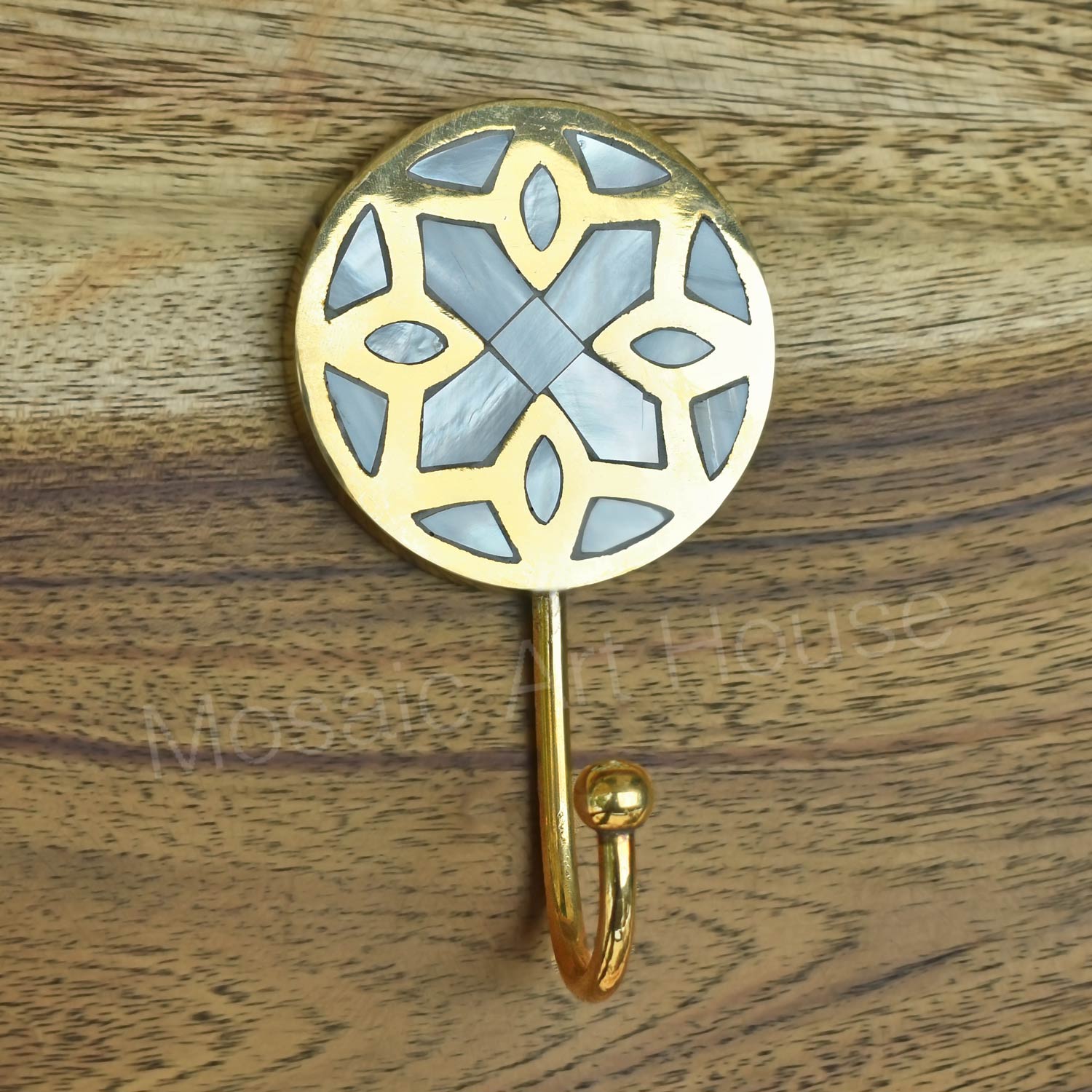 brass coat hook hanger