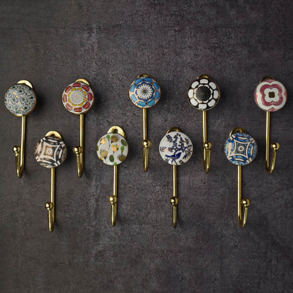 ceramic key hooks