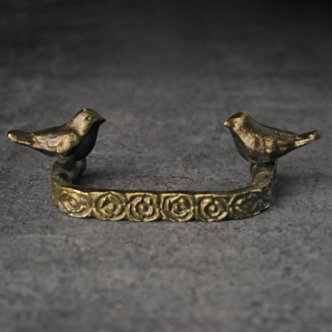 antique bird cabinet handle