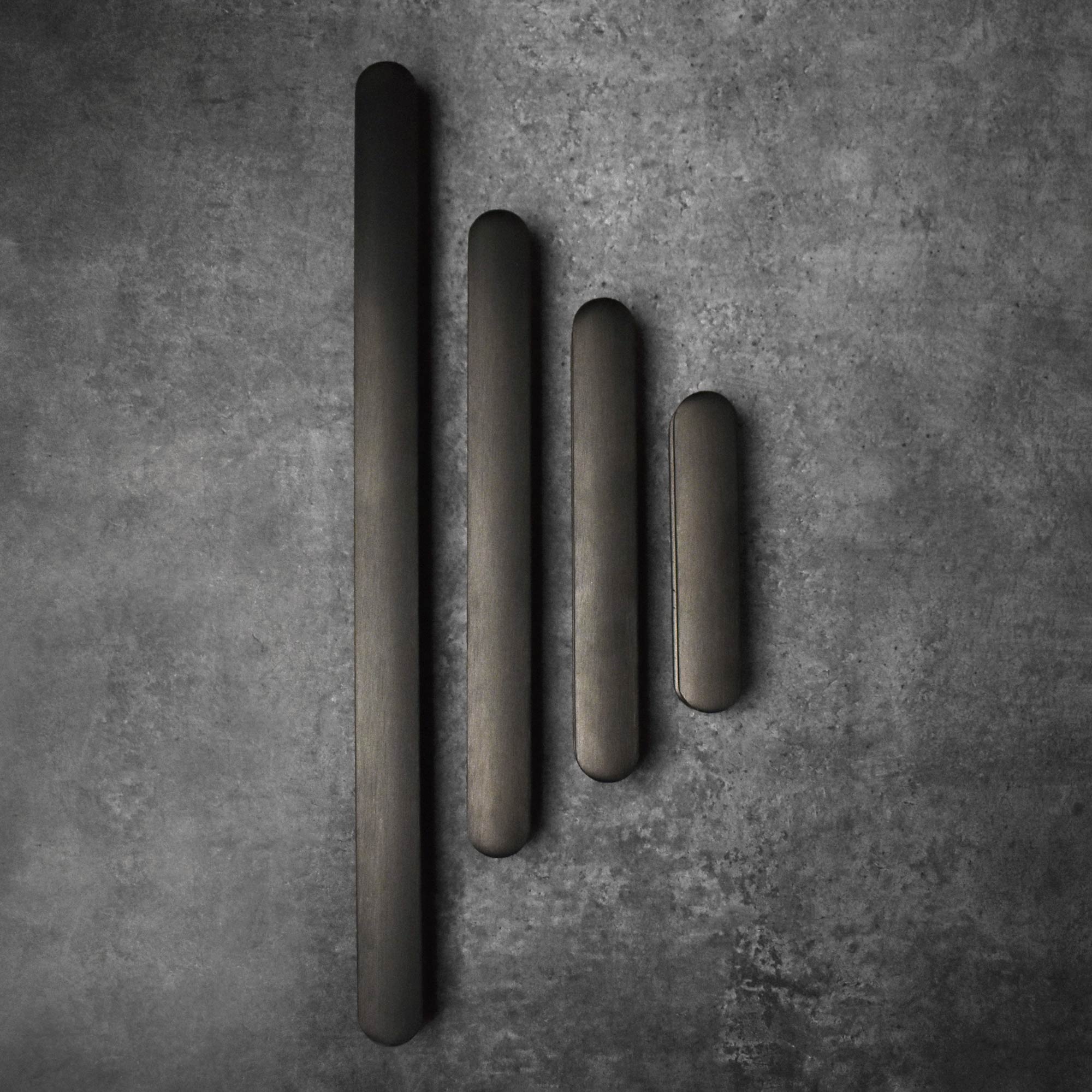 Daytona Black Cabinet Wardrobe Handles