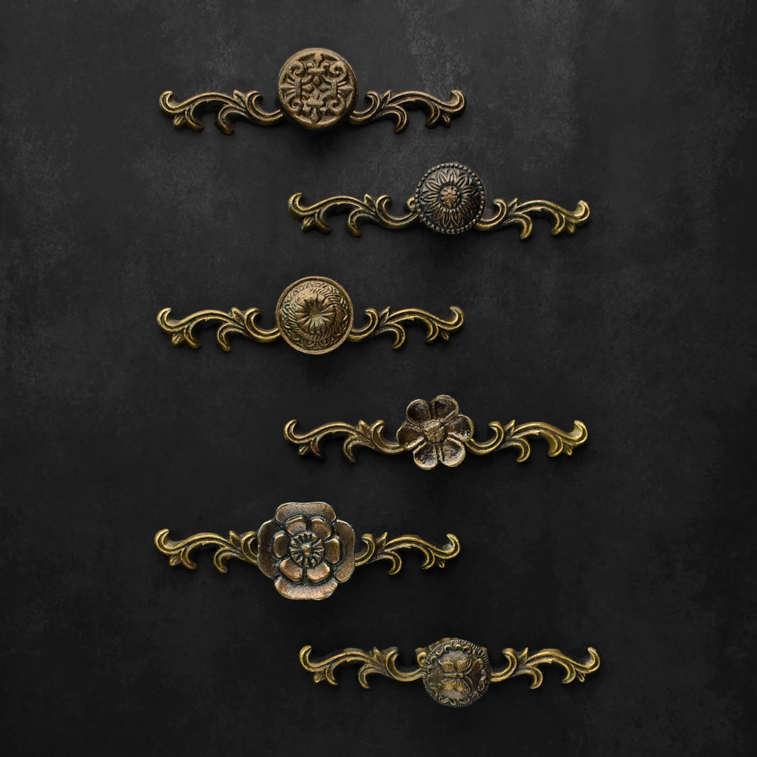 Gildra Vintage Metal Cabinet Drawer Pull Handle