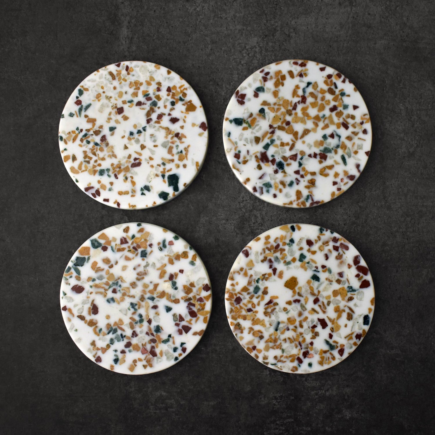 Philomena Terrazzo Coasters Set of 4