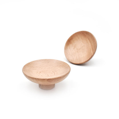 round wood knob