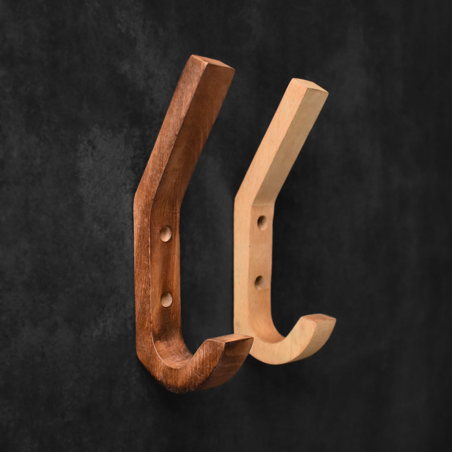 Blenheim Wood Coat Hanger and Hook