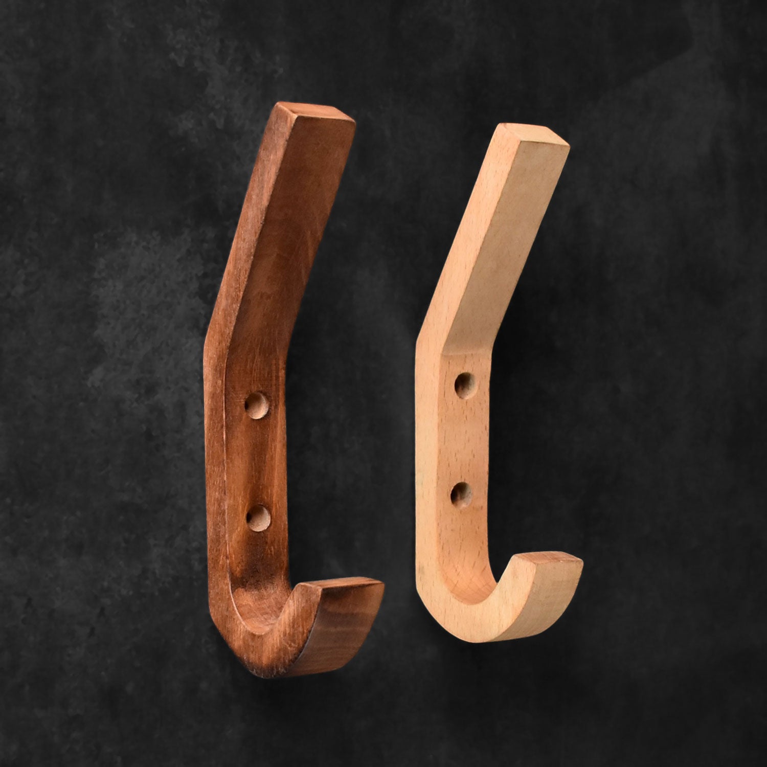 Blenheim Wood Coat Hanger and Hook