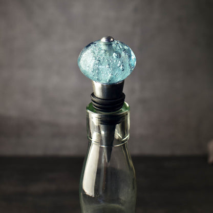 Syrah Glass Wine Bottle Stopper