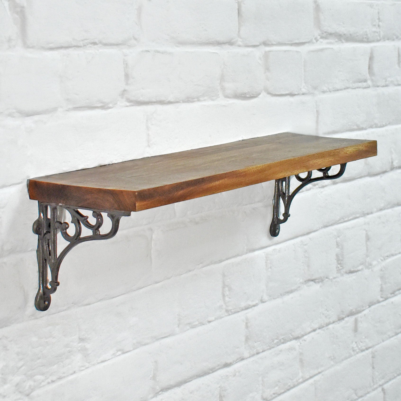 Norcia Plain Wooden Wall Shelf