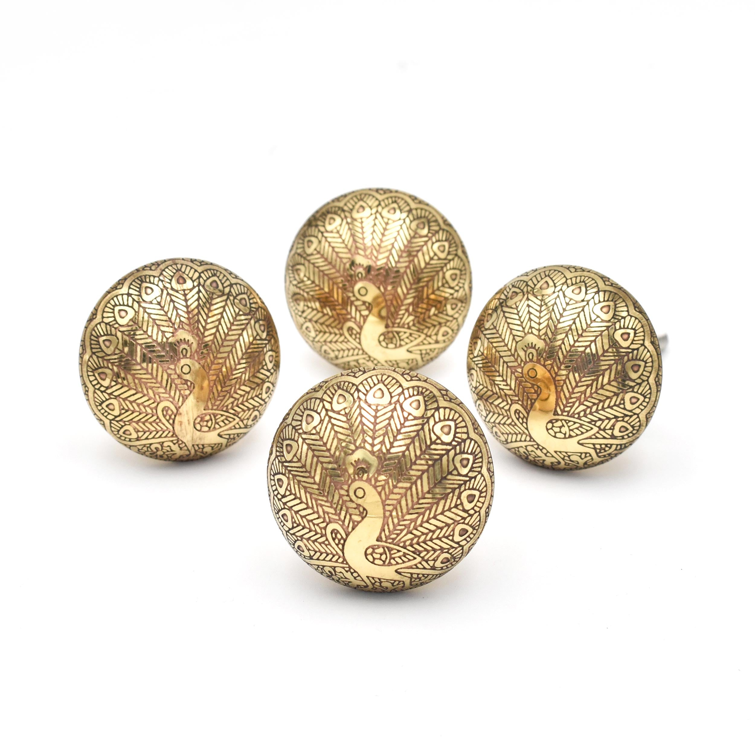 Mayur Brass Cabinet Drawer Knob