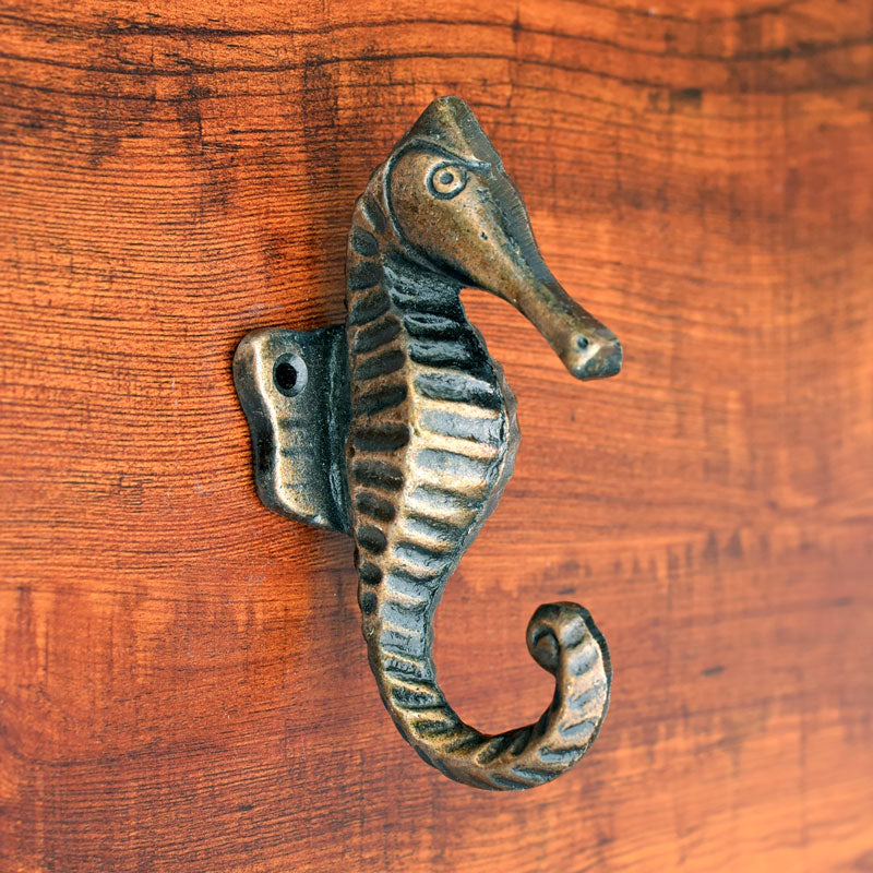 Triton Seahorse Wall Hook and Hanger