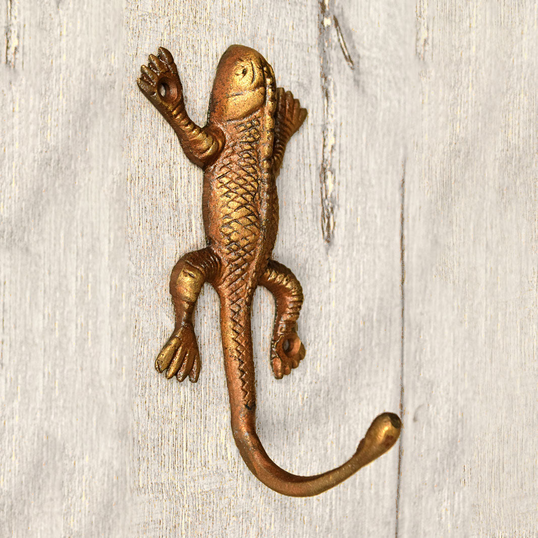 Salazar Lizard Coat Hook and Hanger