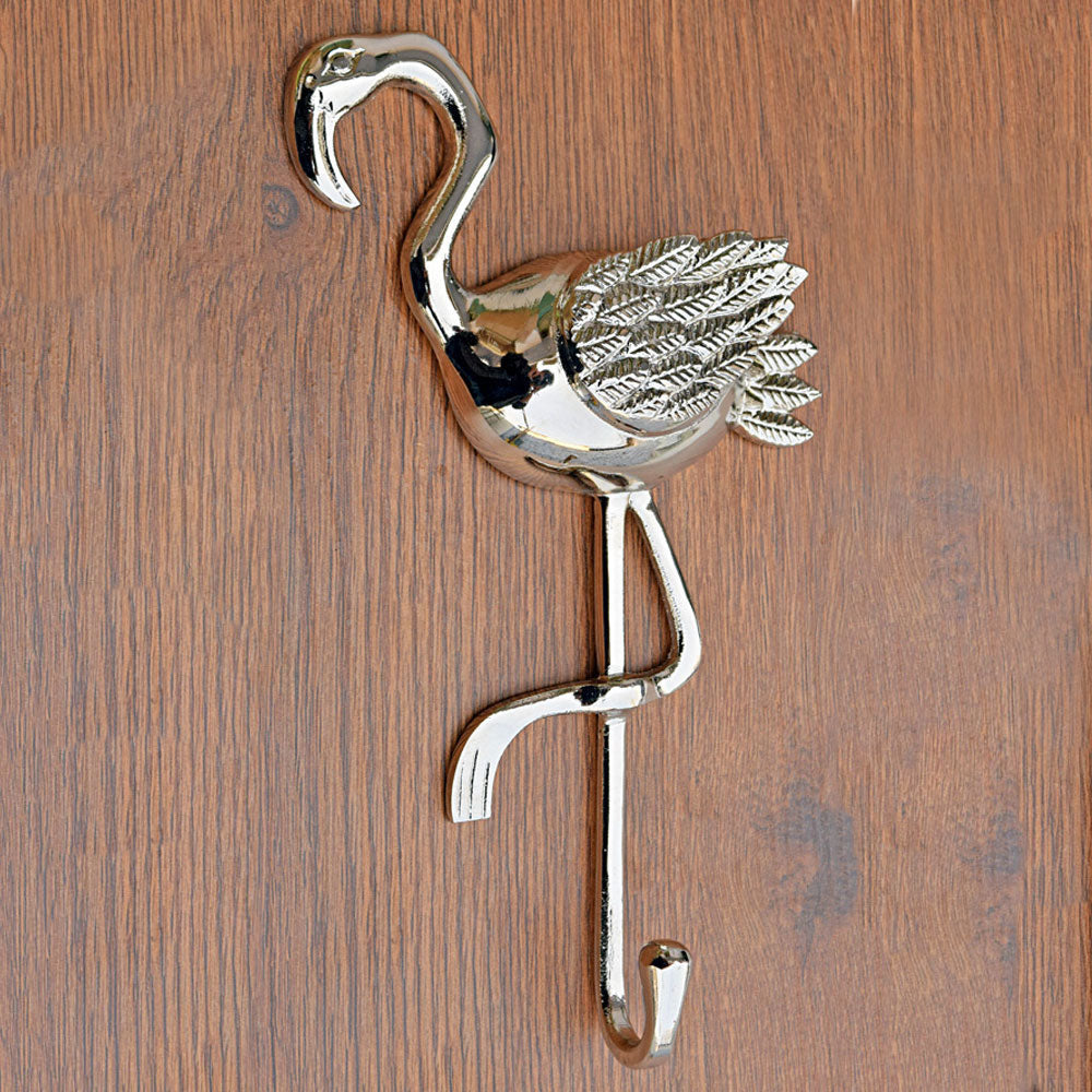 Sterling Flamingo Wall Hook and Hanger