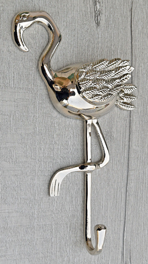 Sterling Flamingo Wall Hook and Hanger