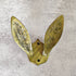 rabbit ears antique wall hook hanger