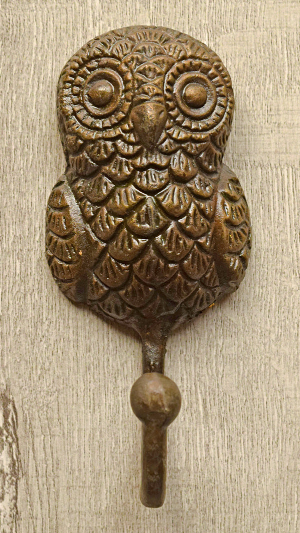 Athena the Owl Coat and Clothes Wall Hook