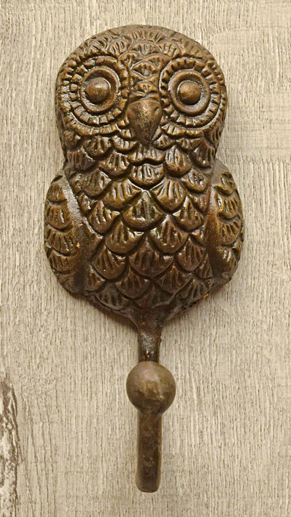 Athena the Owl Coat and Clothes Wall Hook