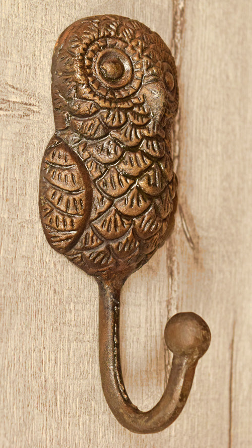 Athena the Owl Coat and Clothes Wall Hook